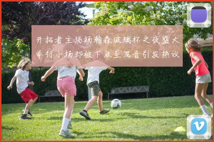 开拓者主场杨瀚森玻璃杯之夜盛大举行小杨却被下放至混音引发热议